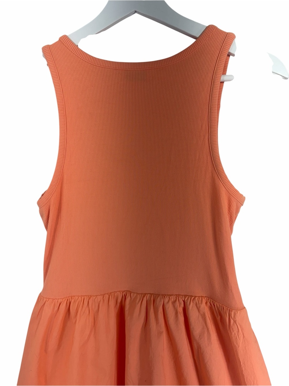 Reitmans Coral Ribbed Tank Dress szie small - Picture 6 of 12